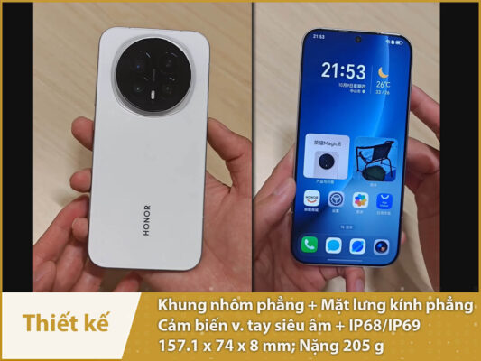 honor magic8 thiet ke