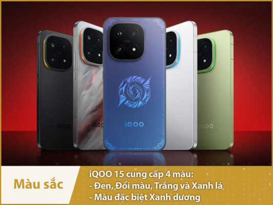 iqoo 15 mau sac