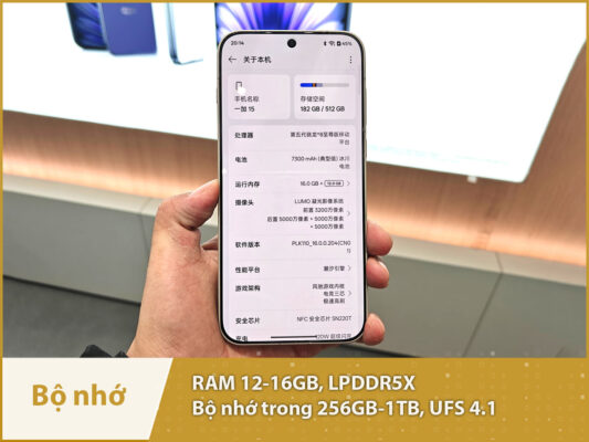oneplus 15 bo nho