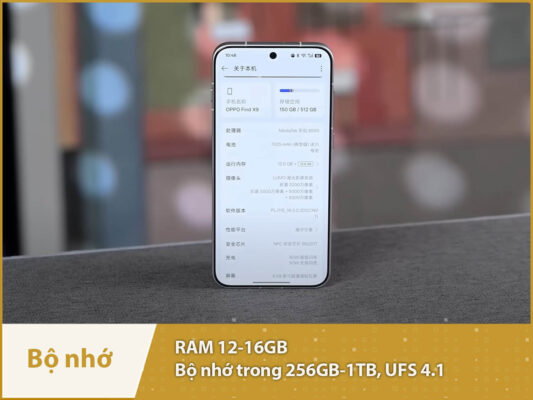 oppo find x9 bo nho