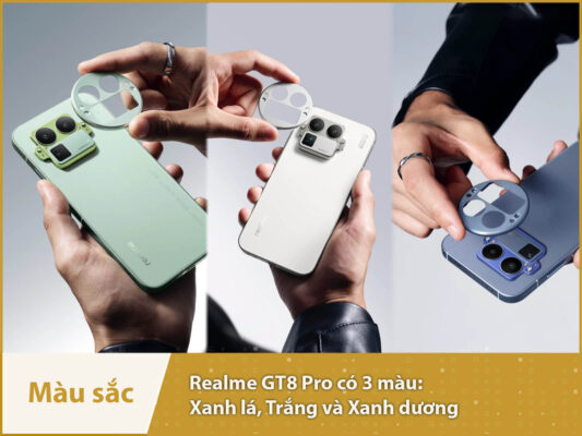 realme gt8 pro mau sac