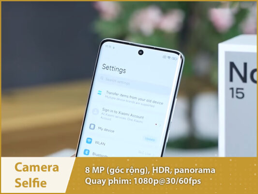 redmi note 15 cam selfie 1