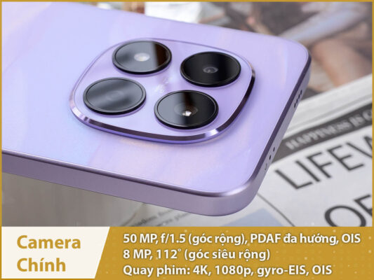 redmi note 15 pro camera chinh