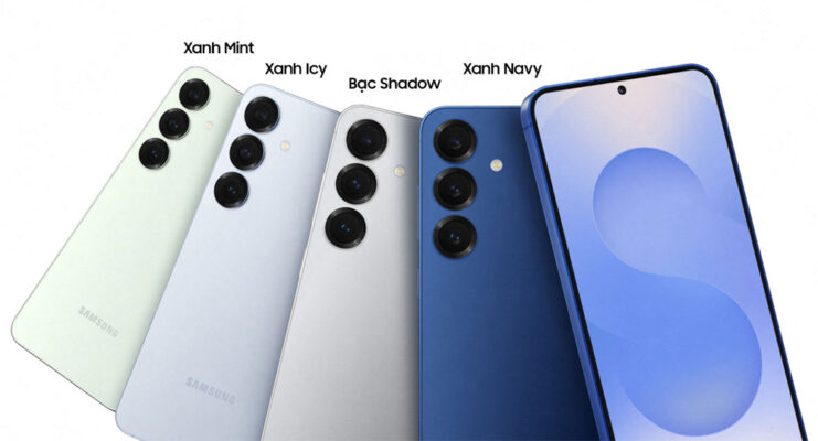 cac phien ban mau cua samsung galaxy s25 5g 12gb 256gb