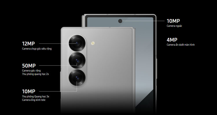 galaxy z fold6 duoc trang bi he thong camera ly tuong