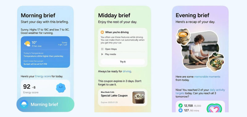 tinh nang now brief tren samsung galaxy s25 5g1