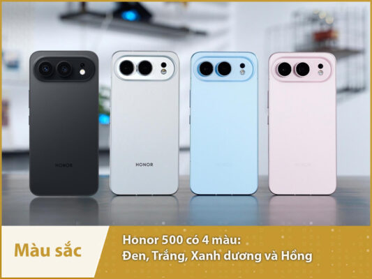 Honor 500 5G (Snapdragon 8s Gen 4) honor 500 5g mau sac