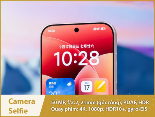 xiaomi 17 camera selfie