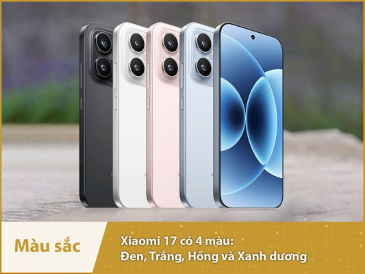 xiaomi 17 mau sac