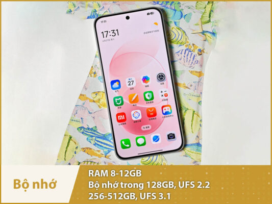 Xiaomi REDMI Note 17 Pro 5G (Snapdragon 6s Gen 4 - Pin 9000mAh) bo nho xiaomi redmi note 17 pro mobilecity