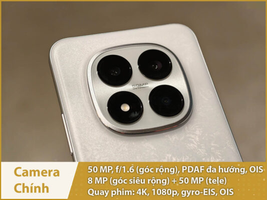 Xiaomi REDMI Note 15 Pro Plus (Snapdragon 7s Gen 4 - Pin 7000mAh) redmi note 15 pro plus camera chinh 1