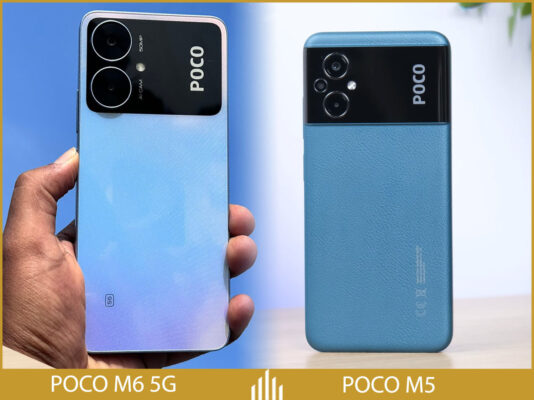 Xiaomi POCO M6 5G (Dimensity 6100+ - Pin 5000 mAh) xiaomi poco m6 5g so sanh voi poco m5 002