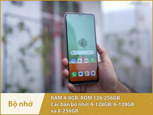 Xiaomi POCO M6 5G (Dimensity 6100+ - Pin 5000 mAh) xiaomi redmi 13c 5g danh gia bo nho