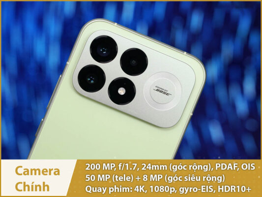camera chinh 200 mpredmi k100 pro