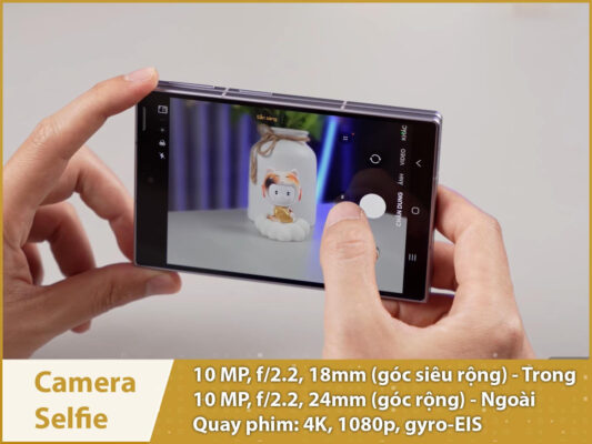 camera selfie 10mp samsung galaxy z fold 8