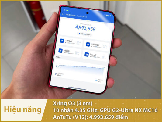 hieu nang xiaomi 18 fold