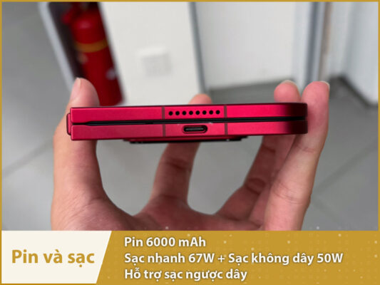 pin 6000mah sac 67w xiaomi 18 fold