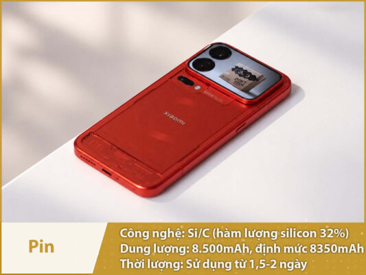 pin 8 500mah cua xiaomi 18 pro max co gi dac biet