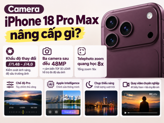 iPhone 18 Pro Max | 256GB – 512GB – 1TB – 2TB iphone-18-pro-max